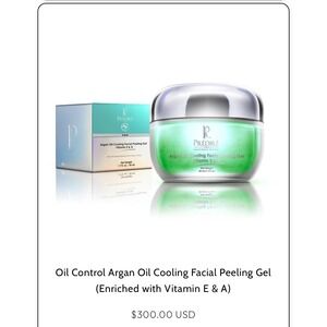 Prédire Paris Argan Oil Cooling Facial‎ Peeling Gel Vitamin E & A